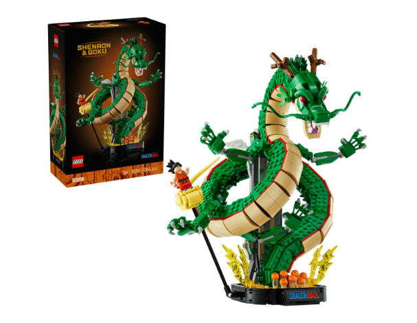 Zestaw LEGO Dragon Ball zaprezentowany! Shenron i Goku w sprzedaży już w listopadzie